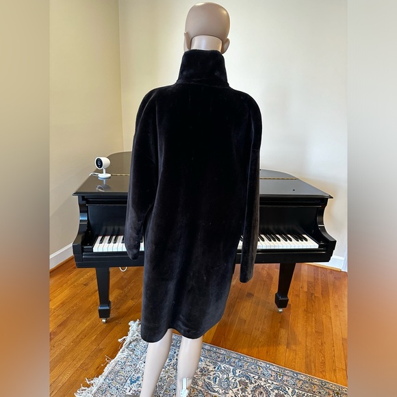 NWT Zara luxury timeless plush faux fur coat - Picture 14 of 16